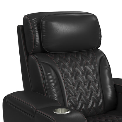 Prime Time - P3 Recliner With LED And Wireless Charger Pocket