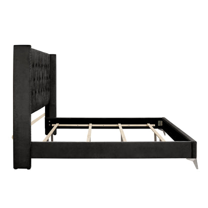 Huxley - 6/6 King Headboard, Footboard And Slats - Black