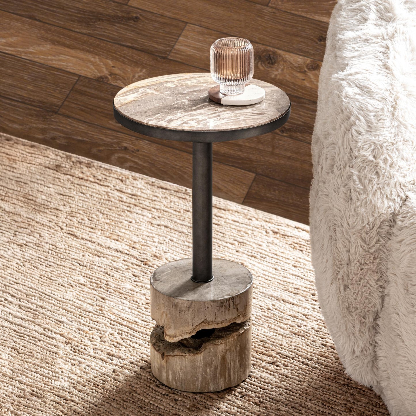 Malta - Round Accent Table