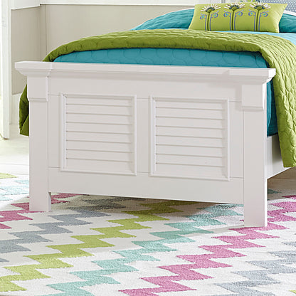 Summer House - Full Panel Footboard - Oyster White
