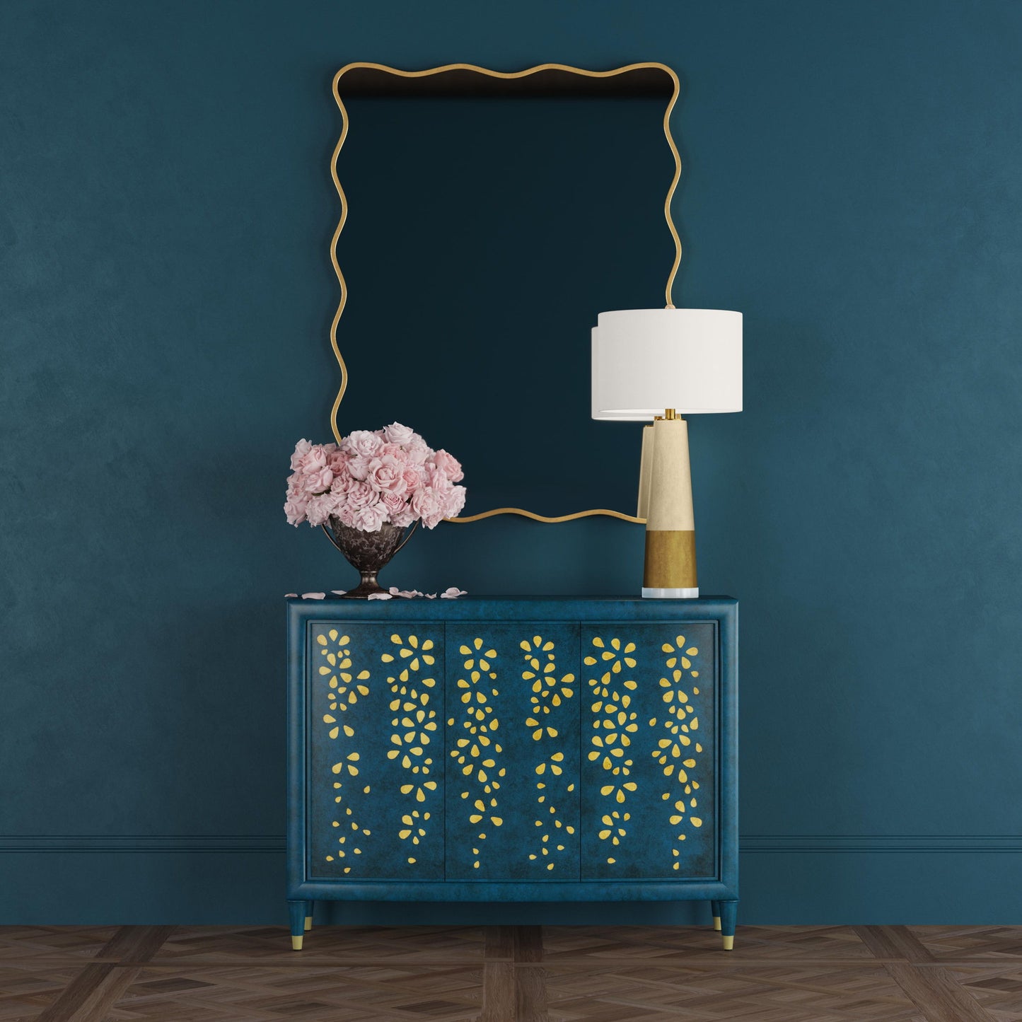 Hadar - Wall Mirror - Gold Leaf