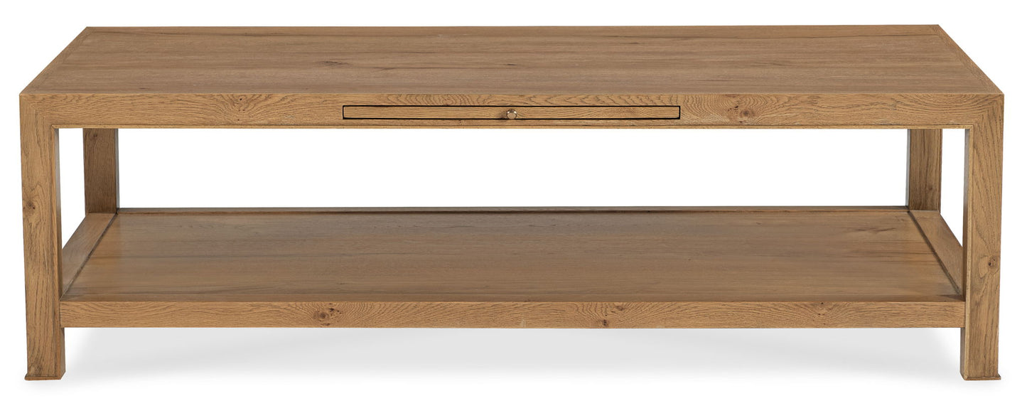 Cashiers - Large Rectangle Cocktail Table - Almond