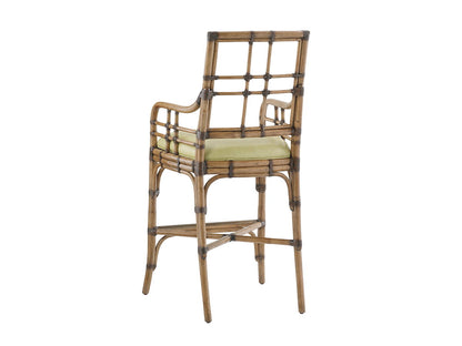 Twin Palms - Lands End Bar Stool - Light Brown