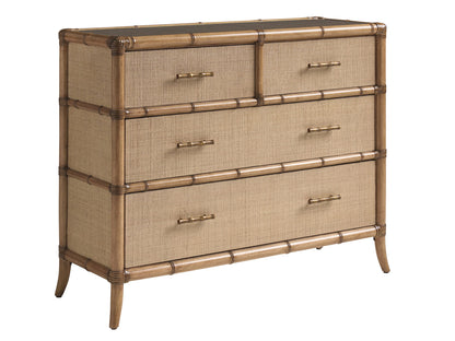 Key Biscayne - Dolphin Cay Hall Chest - Light Brown