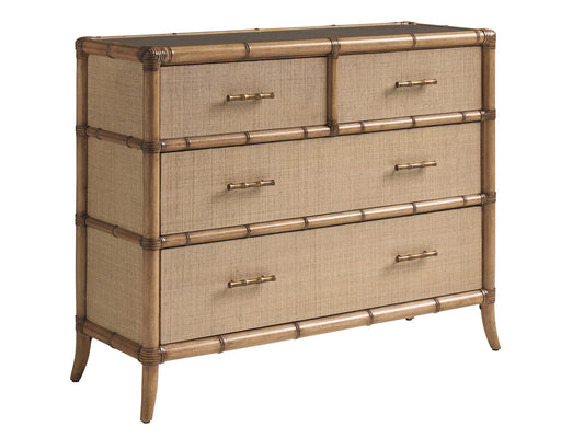 Key Biscayne - Dolphin Cay Hall Chest - Light Brown