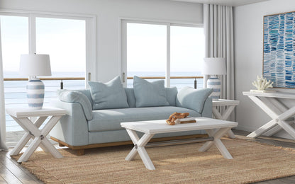 Nadine - End Table - White
