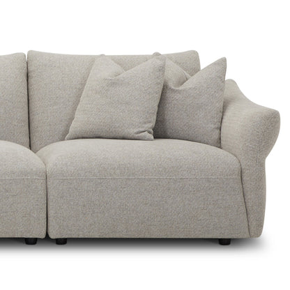 Playful - Right Arm Facing Chair - Canes Cobblestone