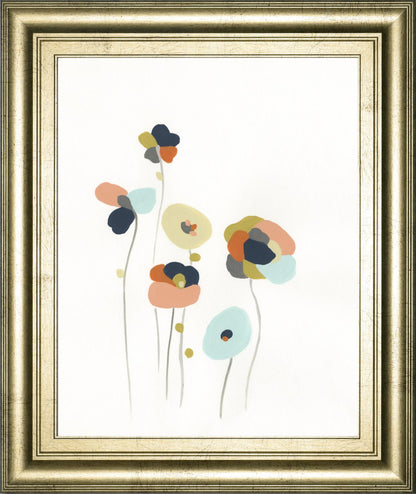 22x26 Modular Bouquet II By June Erica Vess - White