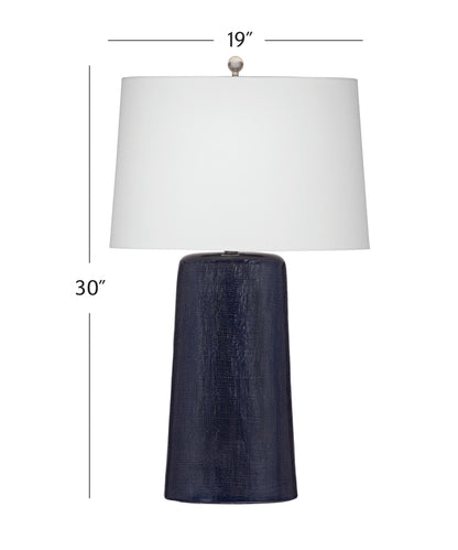 Lancaster - Table Lamp - Blue / White