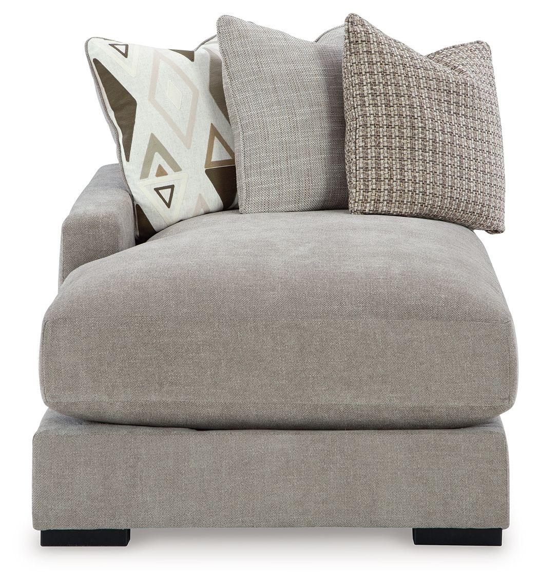 Aslan Court - Laf Corner Chaise - Pebble