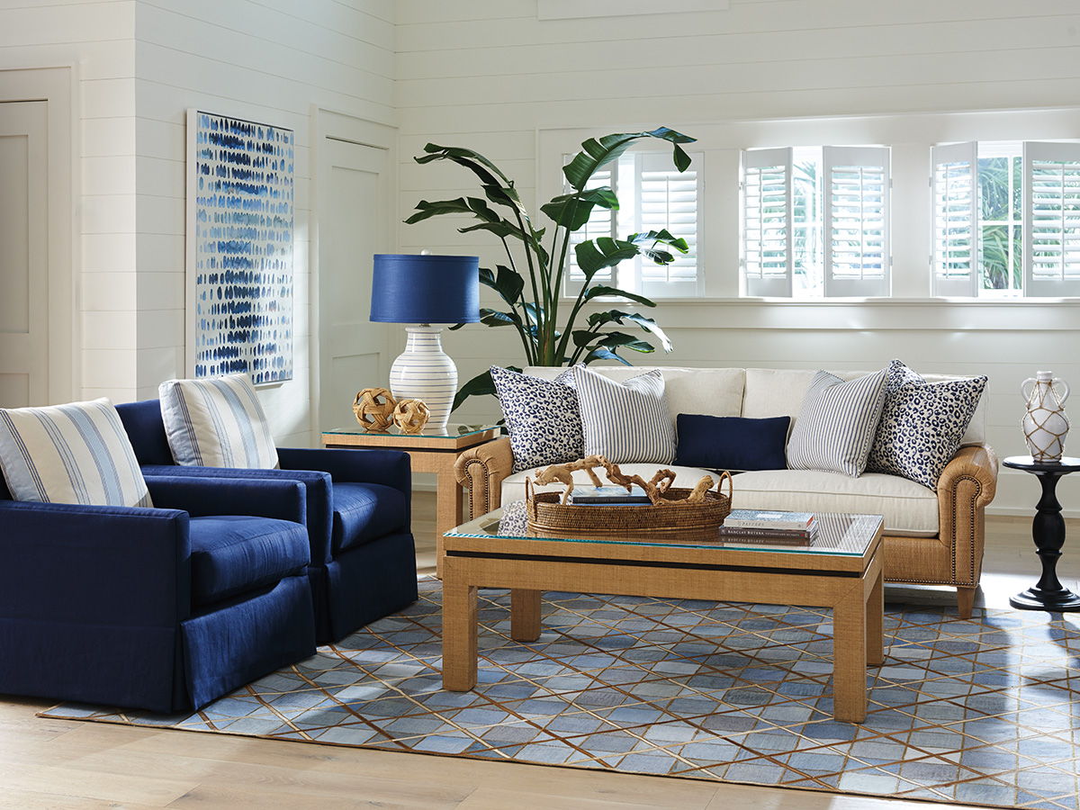 Newport - Harbor Raffia Table