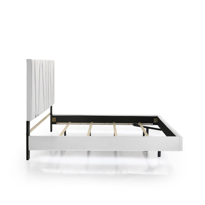 Europa - 5/0 - 6/6 Queen / Eastern King Side Rails - White