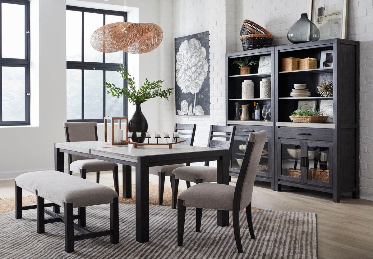Plum Creek - 10 Piece Rectangular Dining Table Set