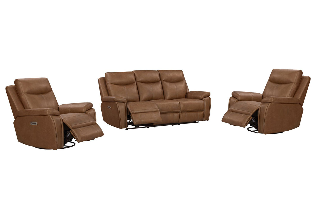 Veracruz - Power Zero Gravity Sofa P2 - Vintage Tan