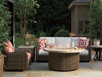 Cypress Point Ocean Terrace - Side Table - Dark Brown