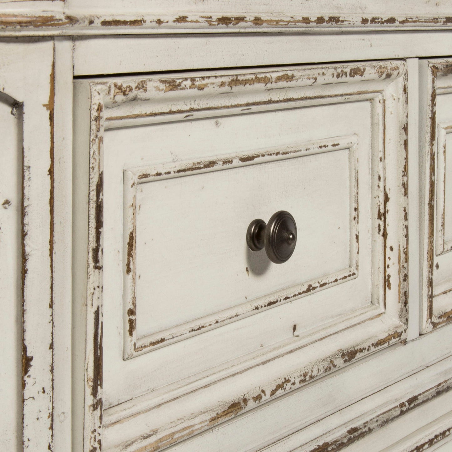 Magnolia Manor - 3 Piece Vanity Set - Antique White