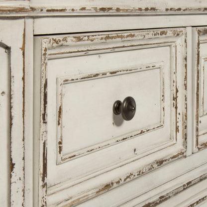 Magnolia Manor - 3 Piece Vanity Set - Antique White
