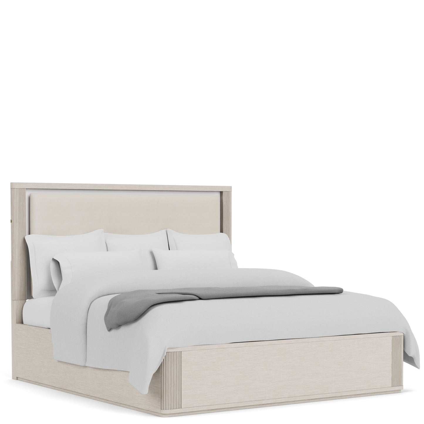 Alexis - King Panel Footboard - Latte Essence