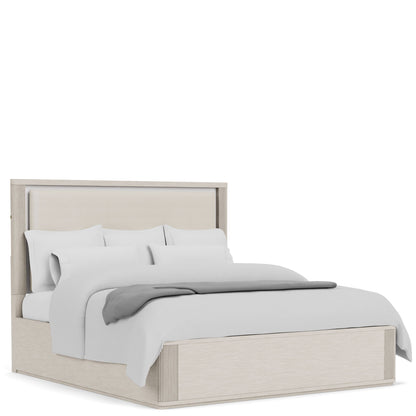 Alexis - Queen Panel Footboard - Latte Essence