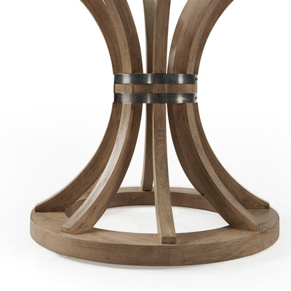 Sheffield - Round Dining Base - Brown