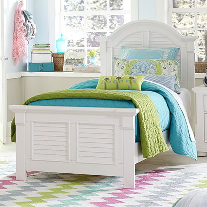 Summer House - Full Panel Footboard - Oyster White