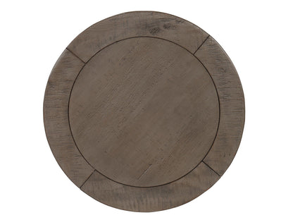 Paxton Place - Round Accent End Table - Dovetail Gray
