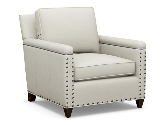 Lexington Leather - Chase Leather Chair - White