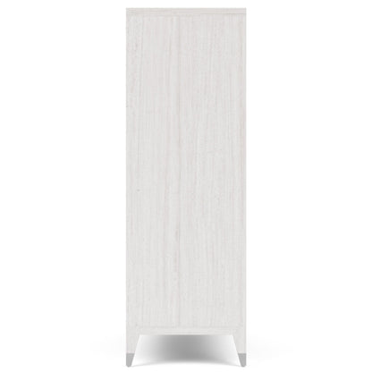 Hepburn - 5 Drawer Chest - White