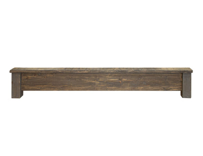 Loft - Queen Platform (5/0 Platform And Rails) - Light Brown