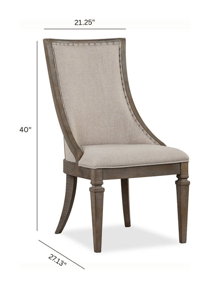 Lancaster - 8 Piece Extendable Rectangular Dining Table Set