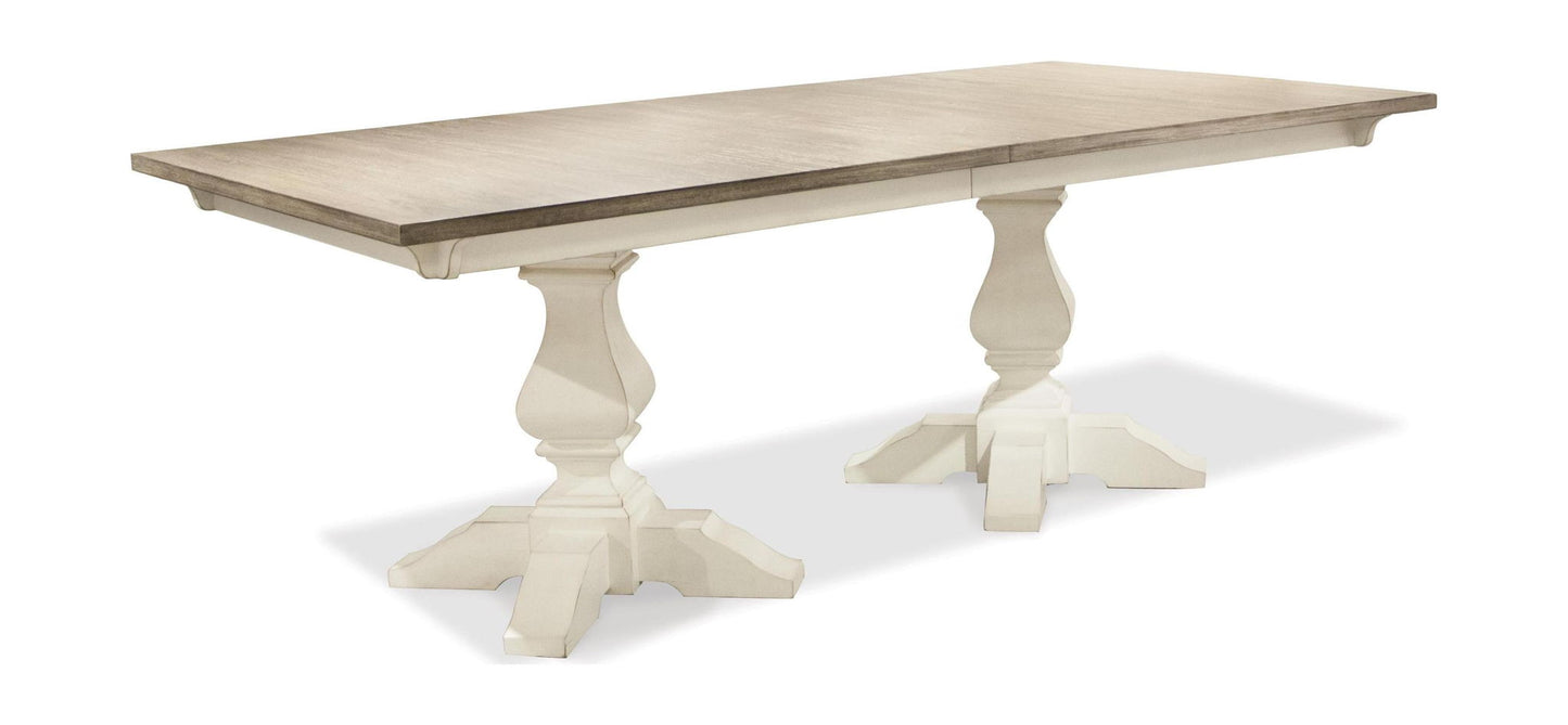 Myra - Rectangular Dining Table Top - Natural / Paperwhite