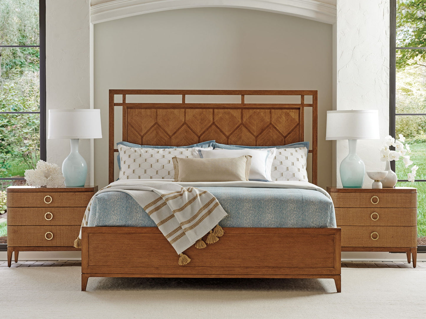 Palm Desert - Moreno Nightstand - Dark Brown