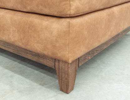 Olivo - Armless Loveseat - Orange