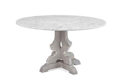 Delaney - Round Dining Base - Gray