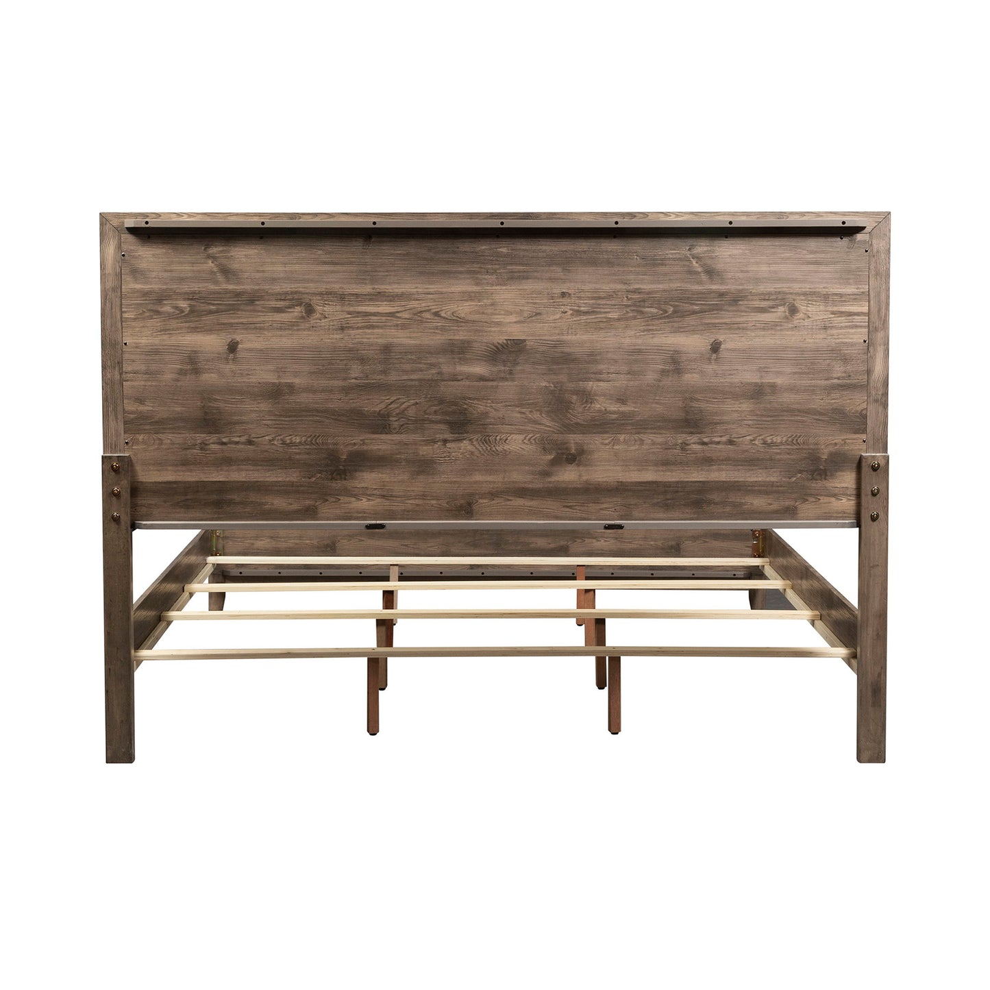 Ridgecrest - King Panel Headboard & Footboard - Cobblestone