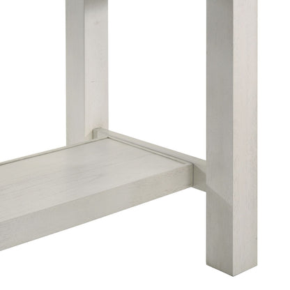 Brook Bay - Gathering Trestle Table Base - Textured White / Carbon Gray