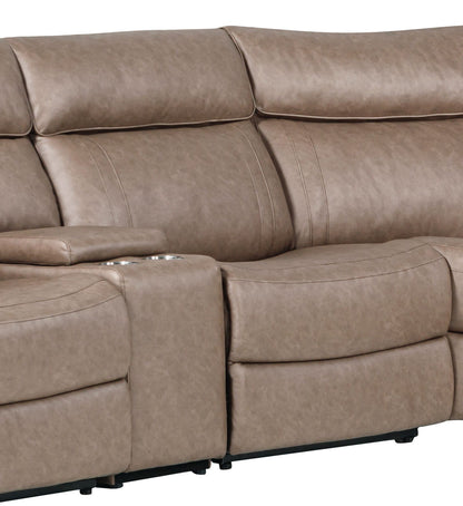Theon - Armless Recliner - Stokes Toffee