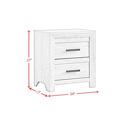 Eleanor - 2-Drawer Nightstand For Bedroom