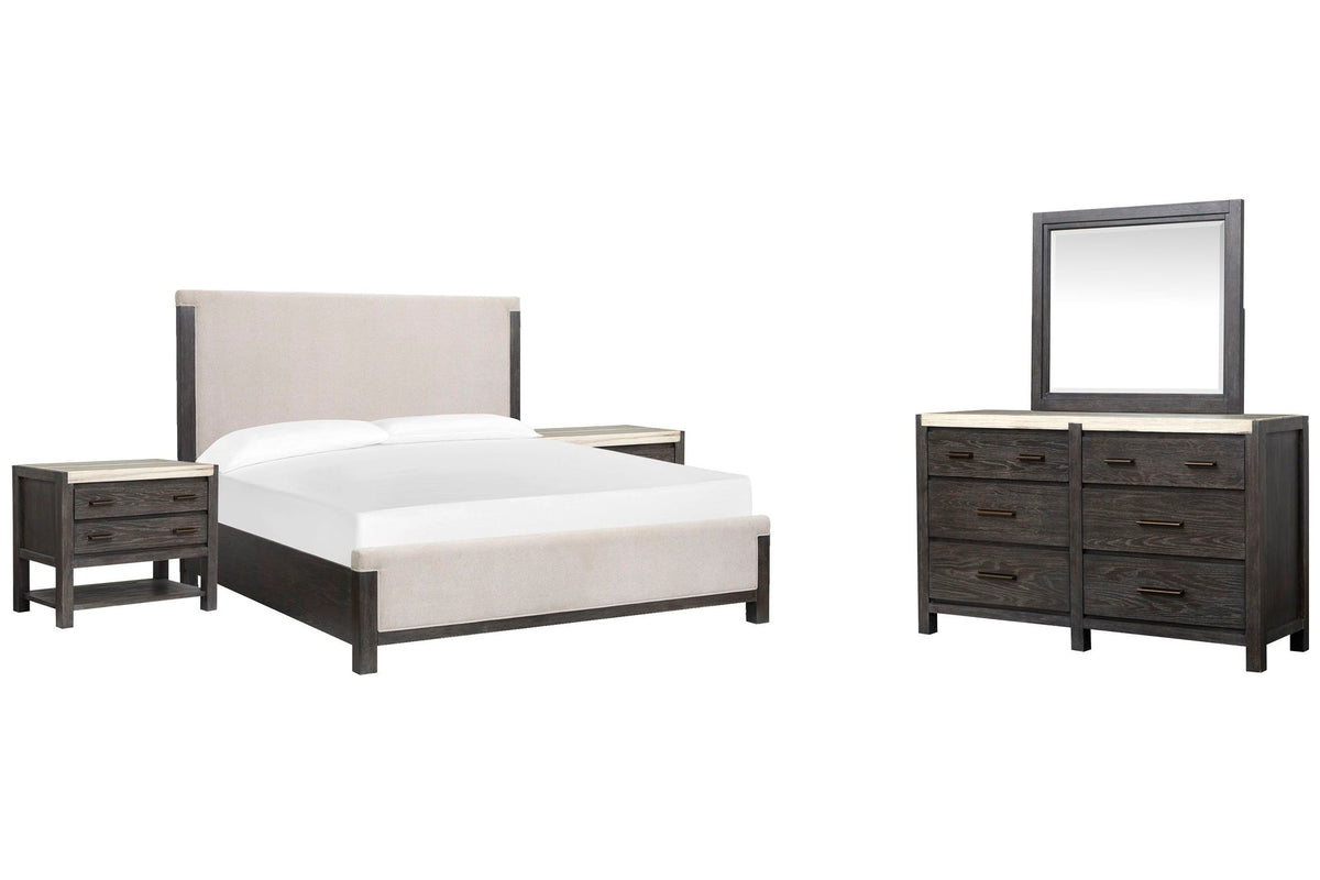 Plum Creek - Upholstered Panel Bedroom Set