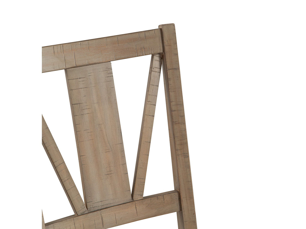 Paxton Place - Counter Chair With Upholstered Seat (Set of 2) - Dovetail Gray