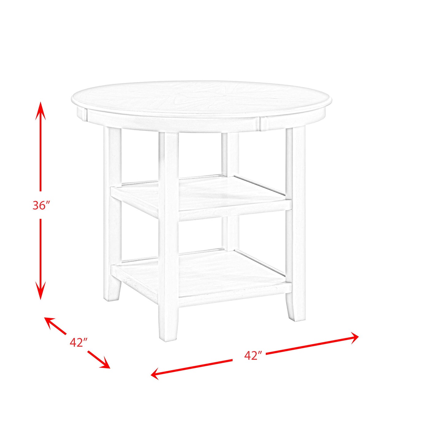 Amherst - Counter Height Dining Table