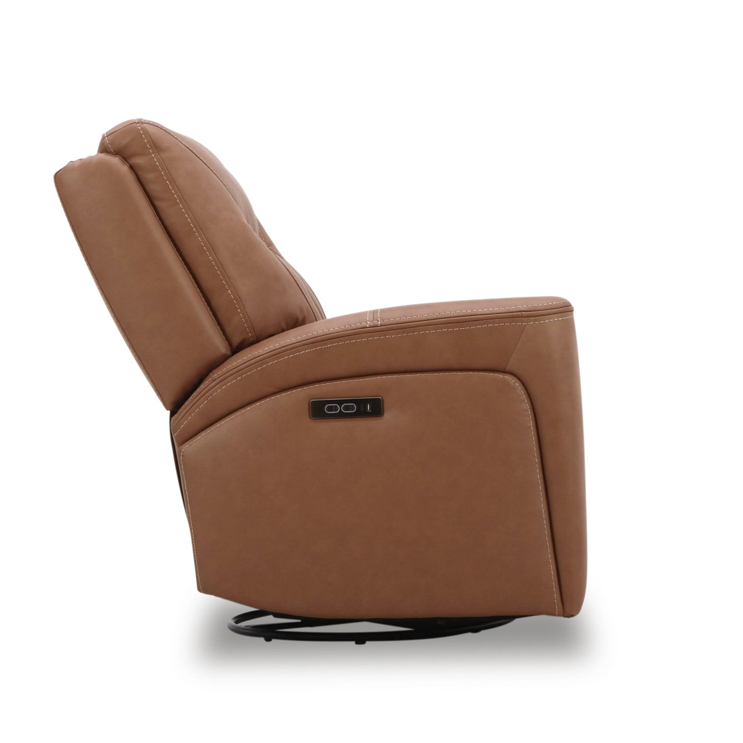 Bennett - Swivel Glider Recliner P2 - Butternut