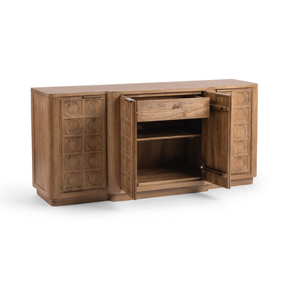 Cleveland - 4 Door Cabinet - Santy Taupe
