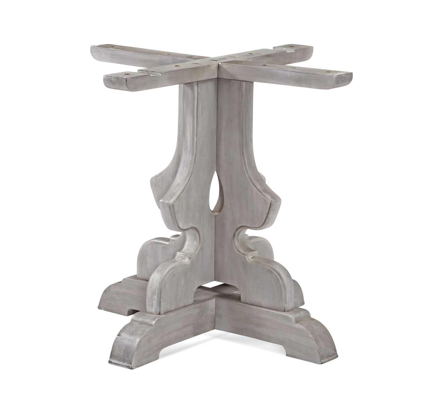 Delaney - Round Dining Base - Gray