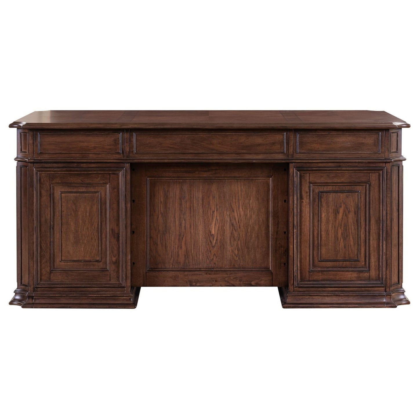 Providence Park - Jr Executive Desk Top - Chateau Brown