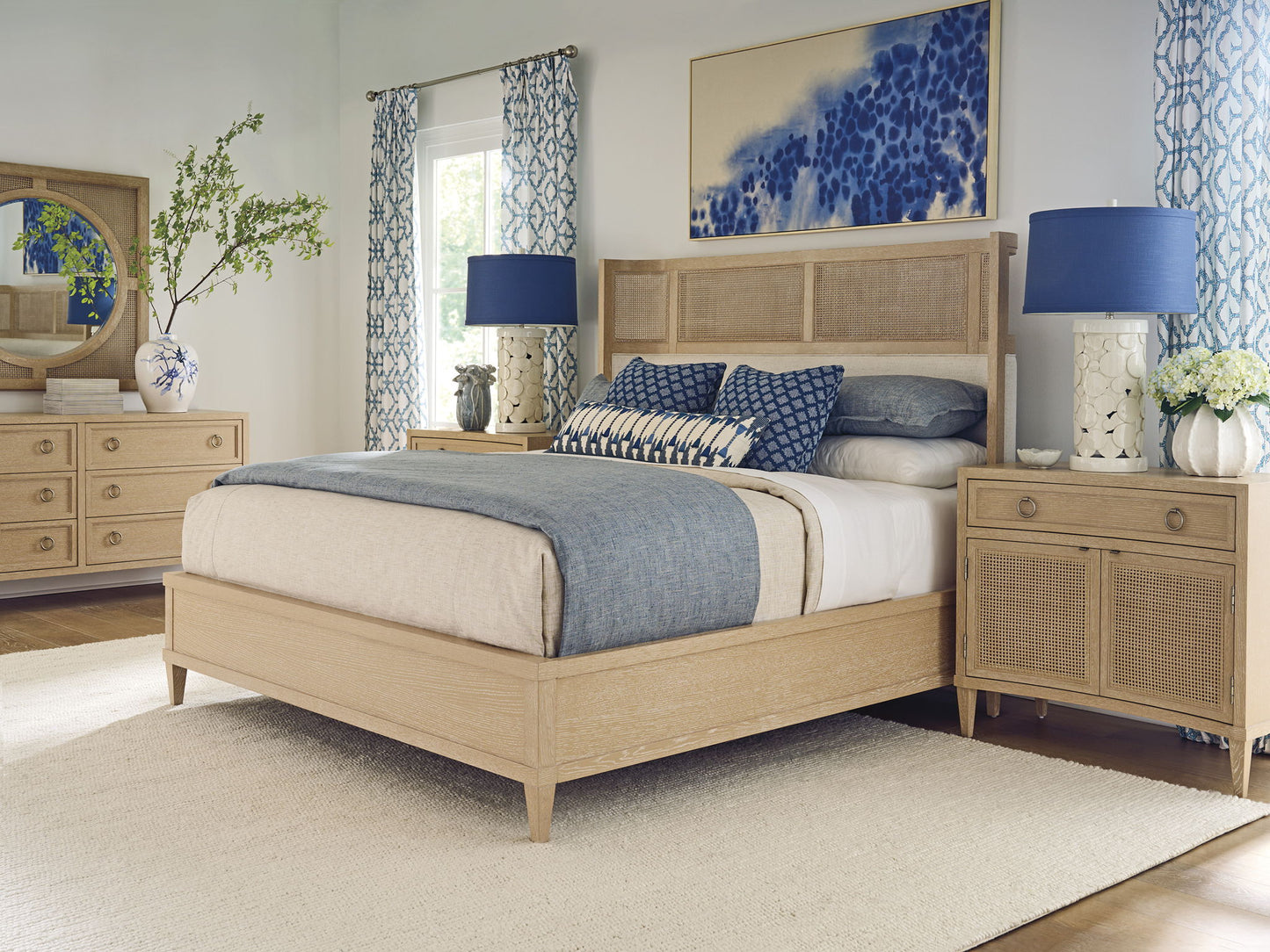 Sunday Morning - Eastham Curved Nightstand - Beige