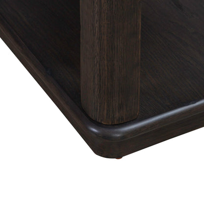 Wallace - Chair Side Table - Aged Oak