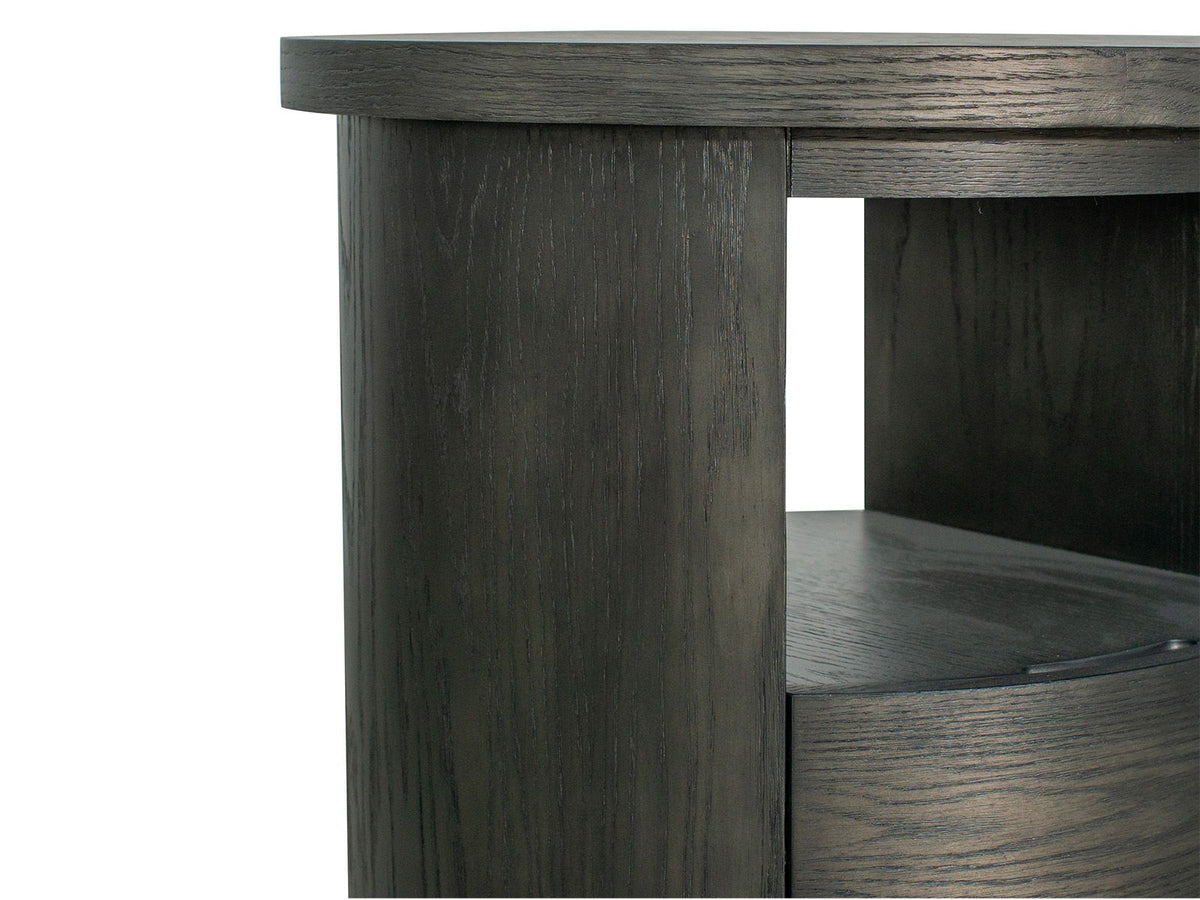 Bosley - Round End Table - Coffee Bean