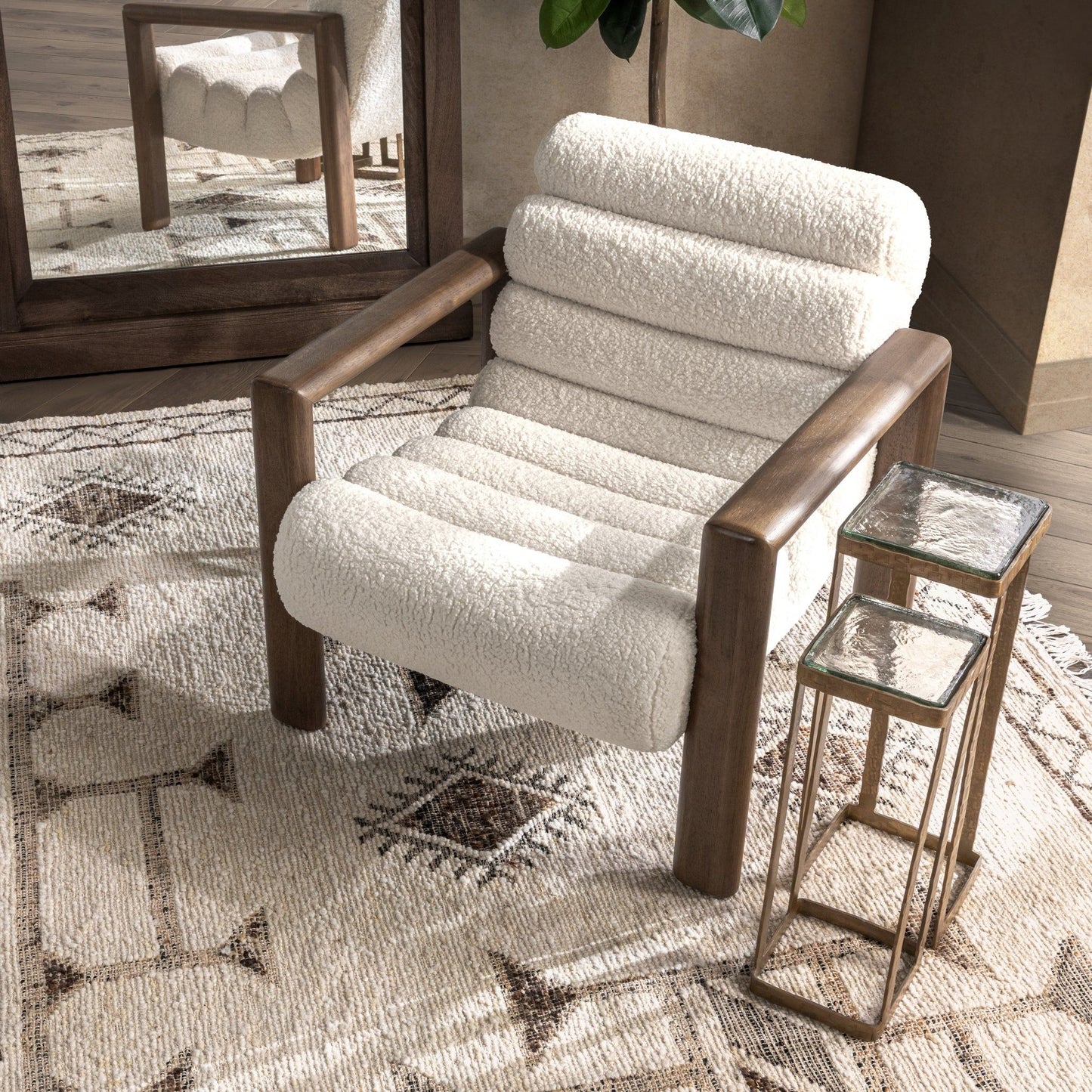 Gillian - Nesting Accent Tables - Brass