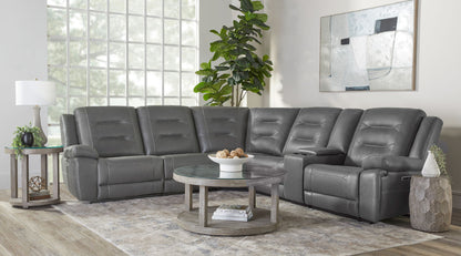 Caldwell - Power Armless Recliner - Tahoe Charcoal